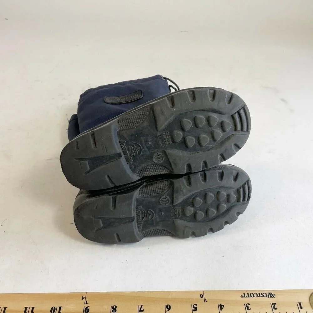 Kamik Youth Kids Waterproof Insulated Winter Snow Boots Blue Size 11 Outdoor‎